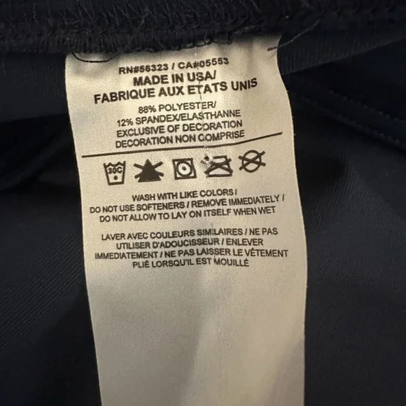 Nike Jordan Brand Compression Shorts Blue 433150-419 Men's Size XXL Made In USA